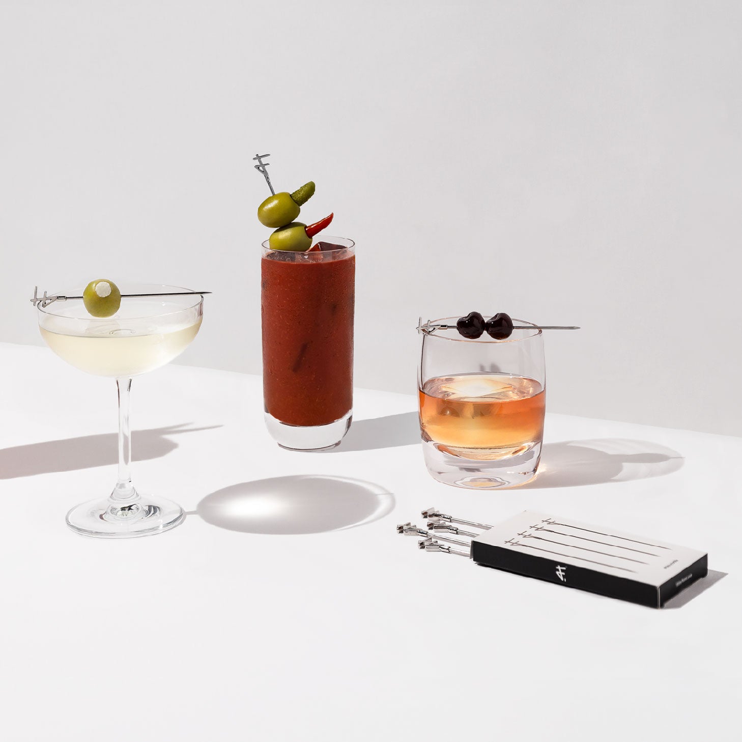 Filthy Food Cocktail picks drinks img
