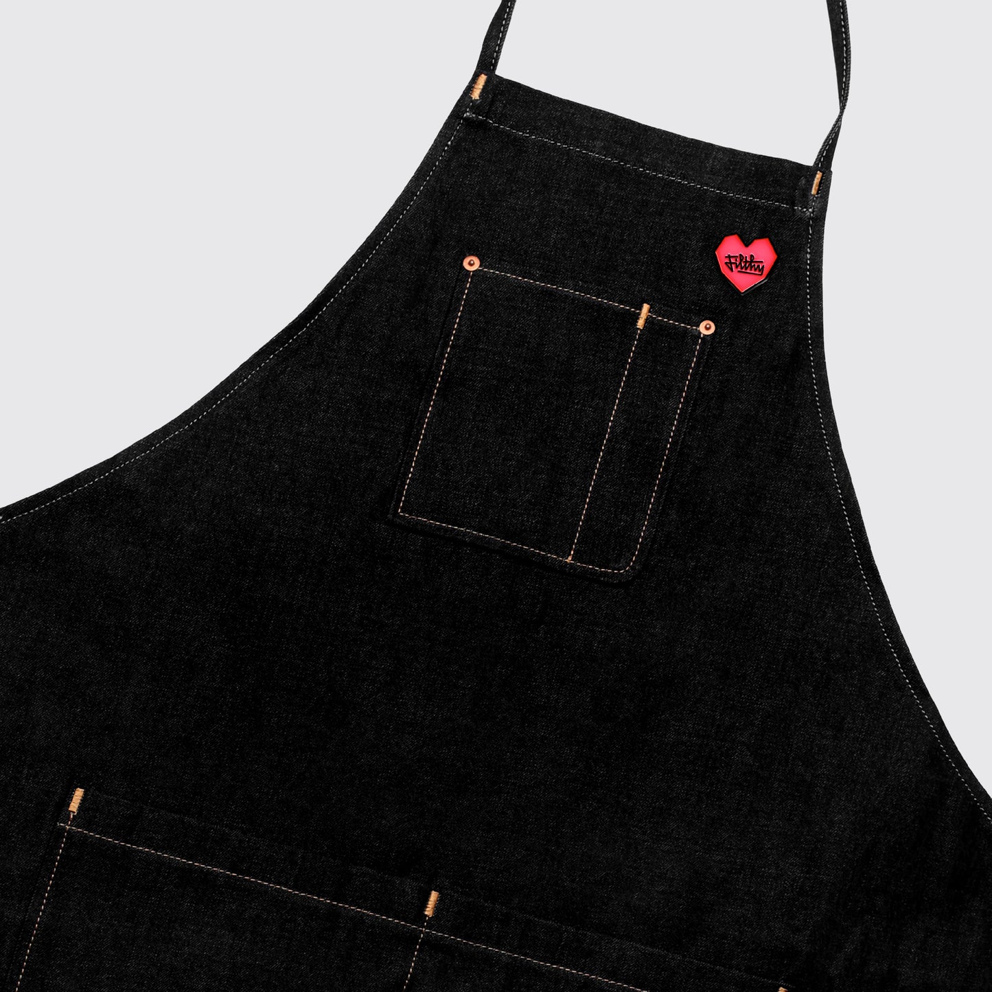 Filthy Love Pin on apron