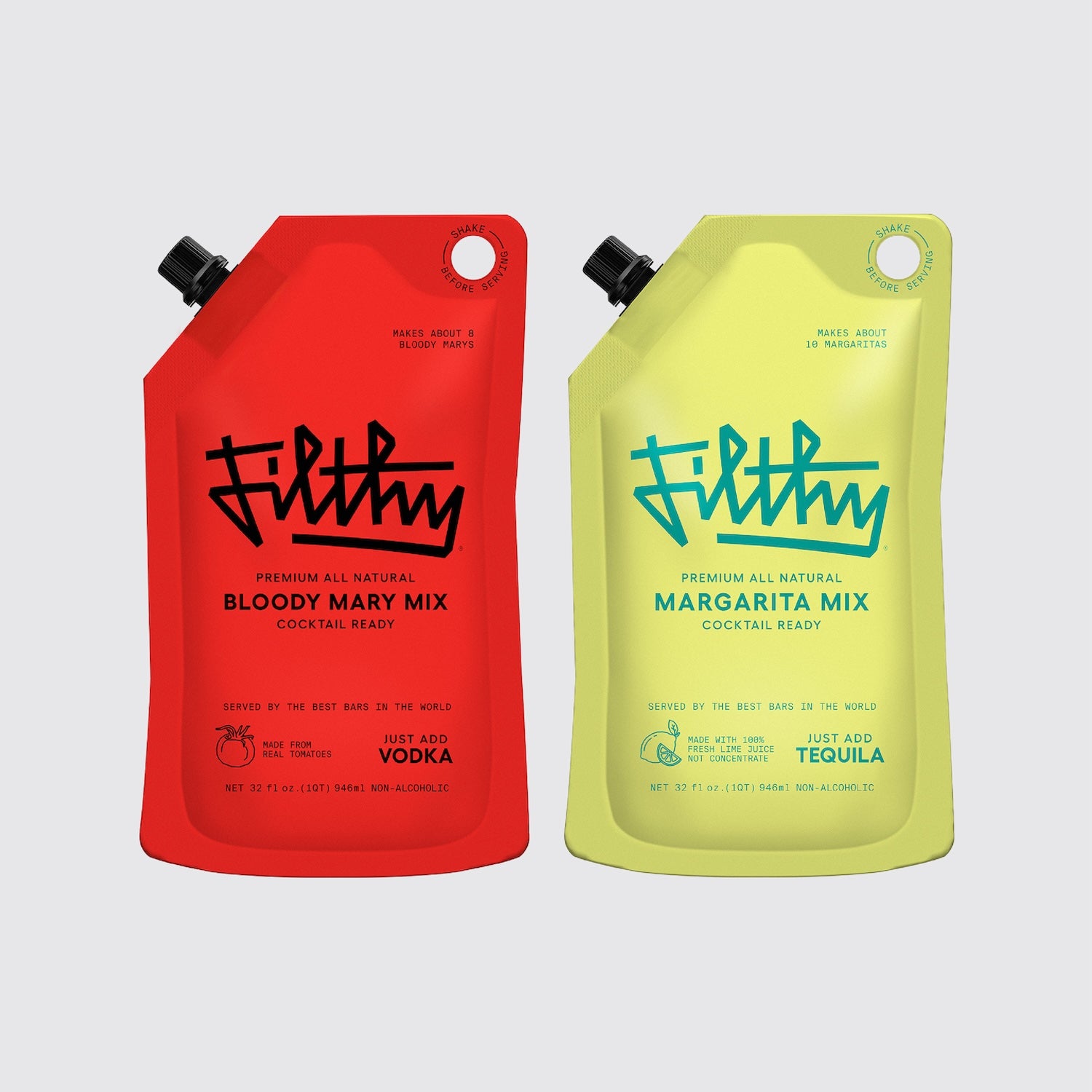 Filthy Margarita & Bloody Mary Mix Bundle | FILTHY® Mixers