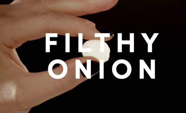 Skinned Pearl Onions by FILTHY® -Premium cocktail garnishes.